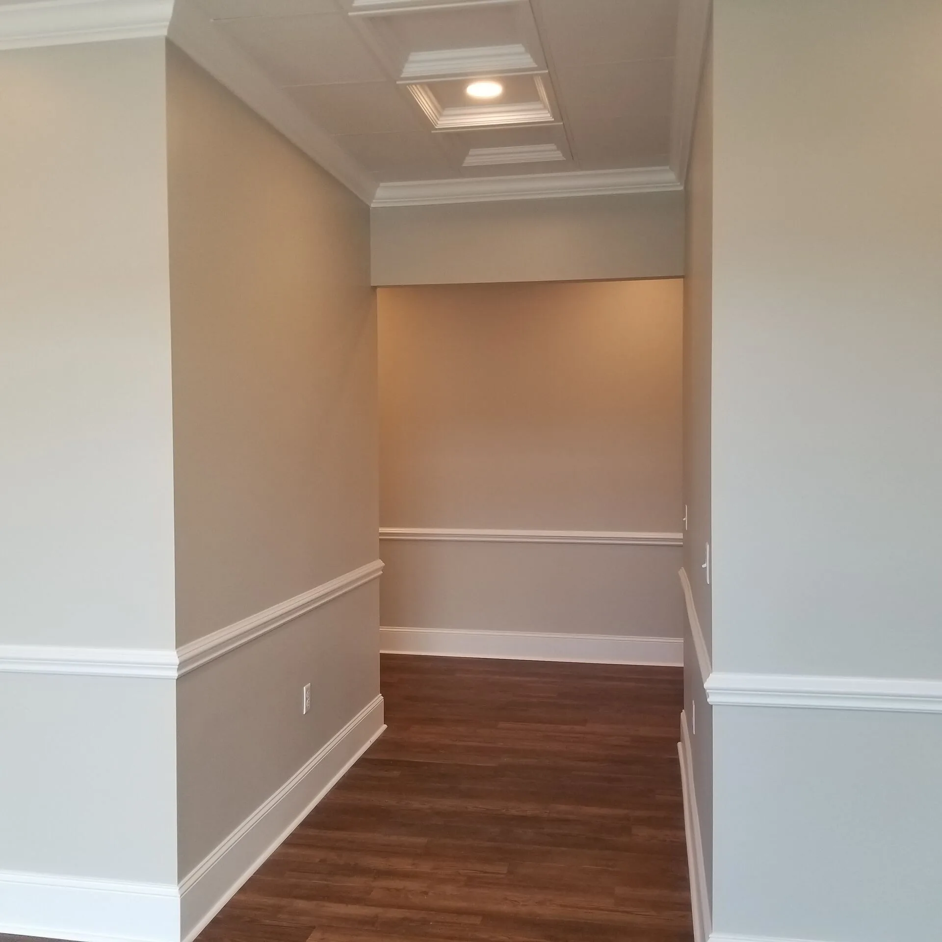Office interior detail — doors and trim